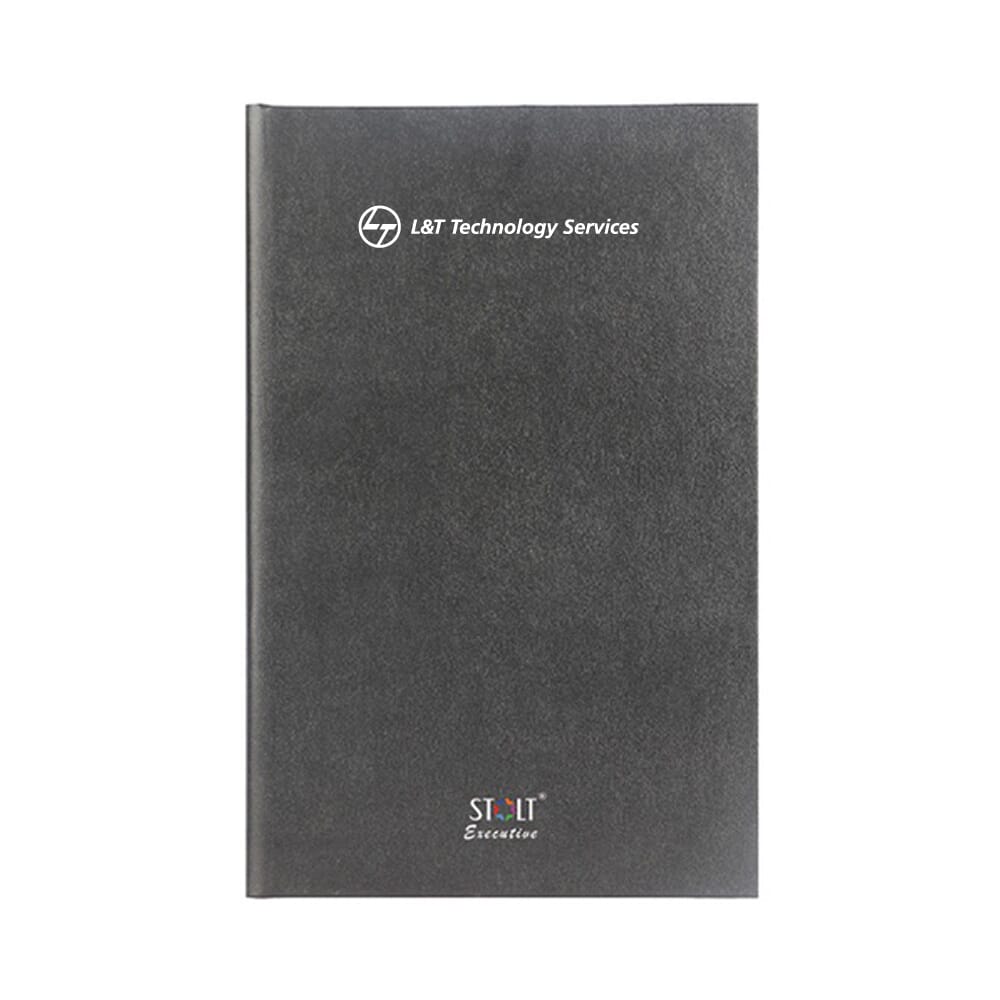 Ebony Notebook- Black- A5- 96 Sheets